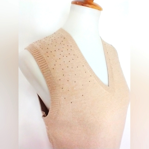 GOLFINO RHINESTONE VEST - Picture 1 of 8